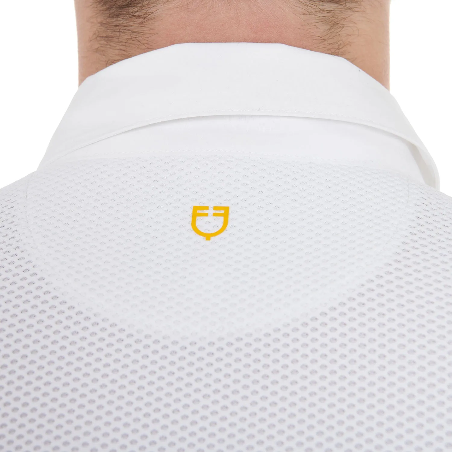 Men's Perforated Long Sleeve Show Shirt
