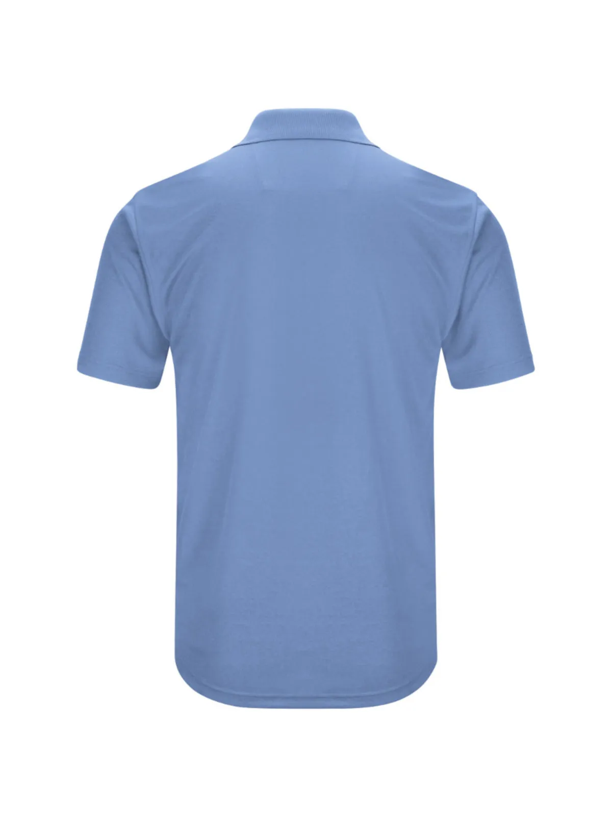 Men's Short Sleeve Performance Knit Pocketless Core Polo - SK96 - Medium Blue