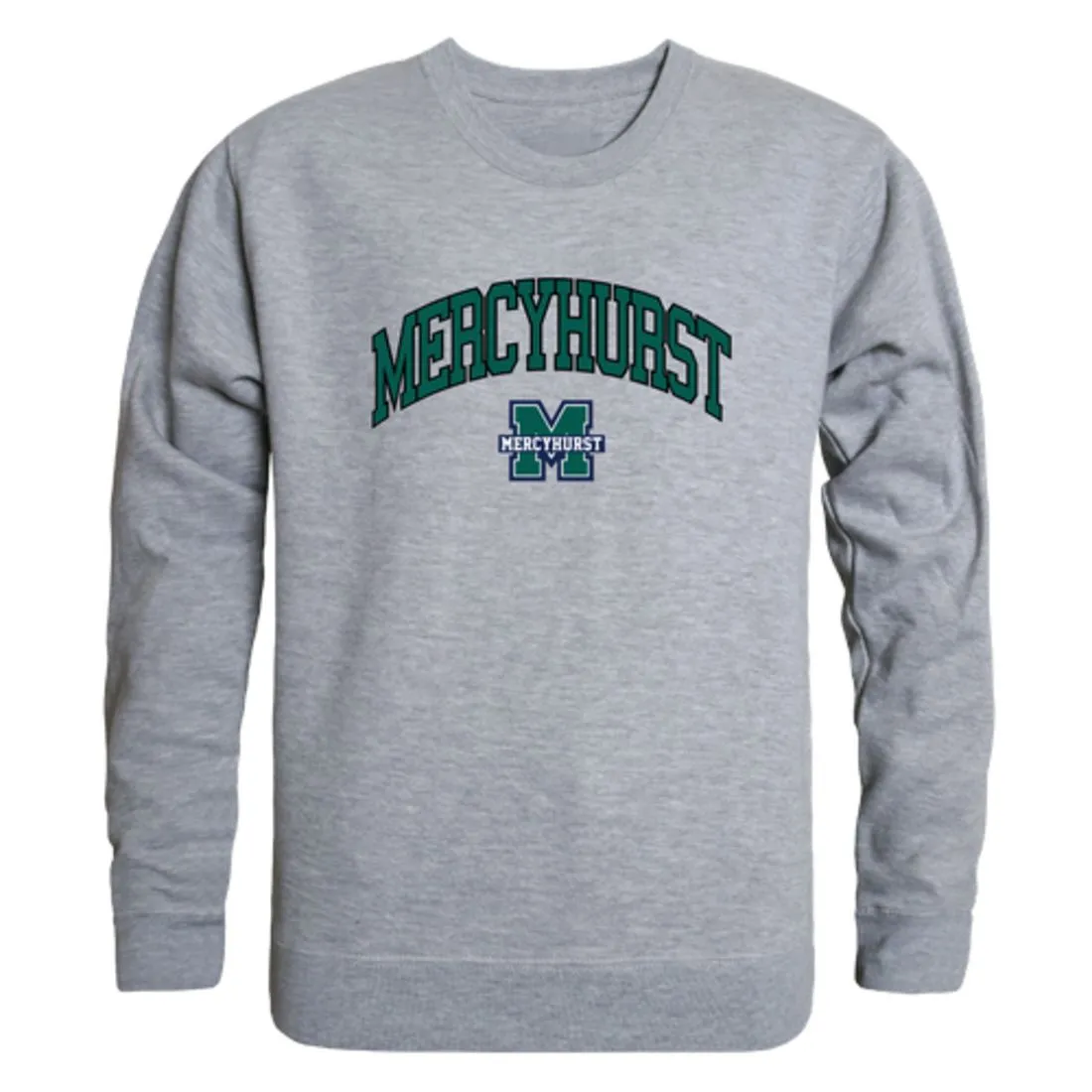 Mercyhurst University Lakers Campus Fleece Crewneck Pullover Sweatshirt