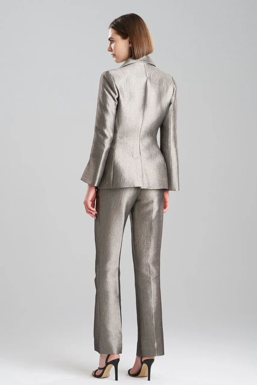 Metallic Jacquard Blazer