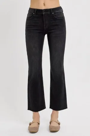Midnight Chic Cropped Flares