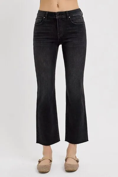 Midnight Chic Cropped Flares