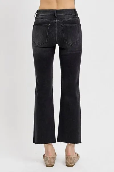 Midnight Chic Cropped Flares