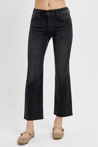 Midnight Chic Cropped Flares