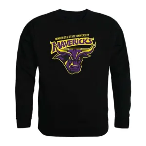 Minnesota State University Mankato Mavericks Crewneck Pullover Sweatshirt Sweater Black