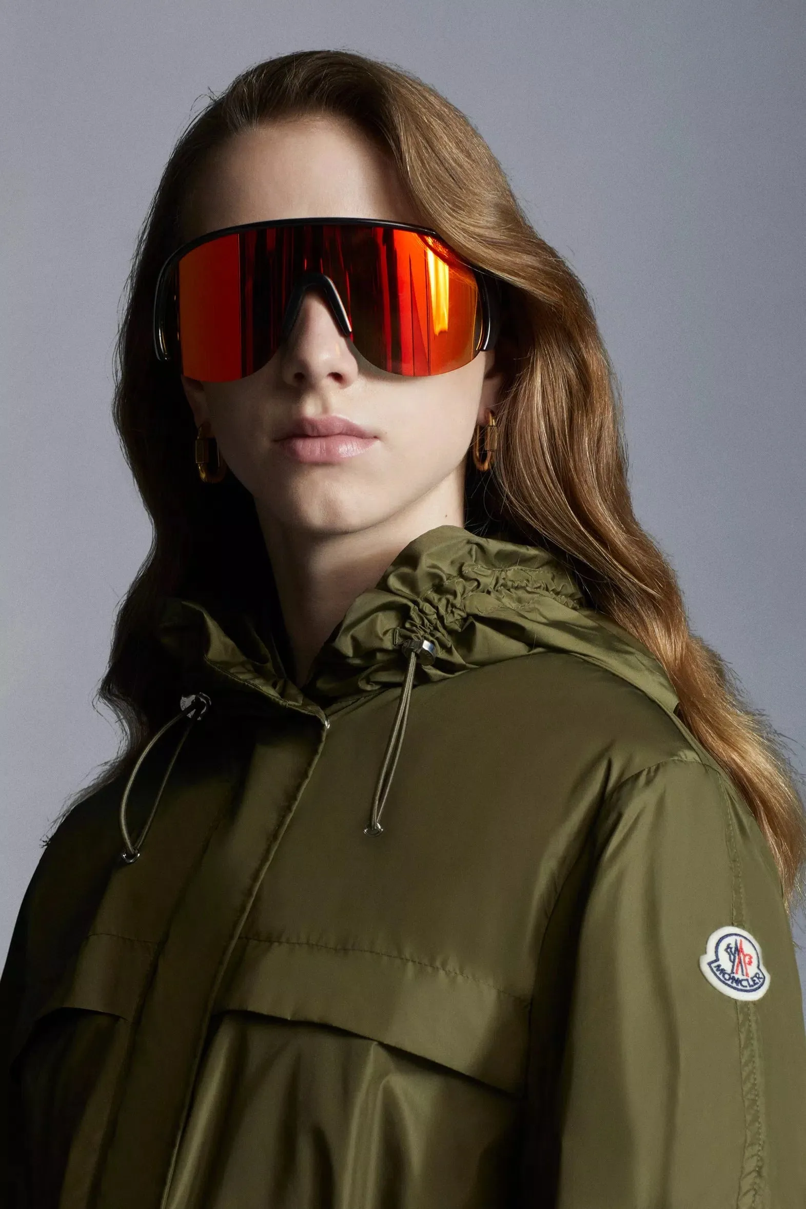 MONCLER HIENGU RAIN COAT KHAKI