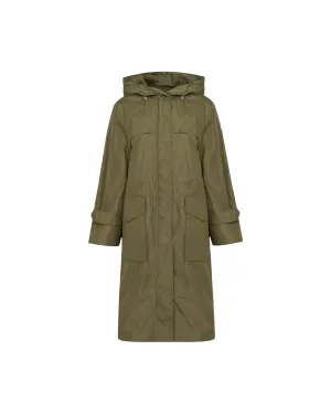 MONCLER HIENGU RAIN COAT KHAKI