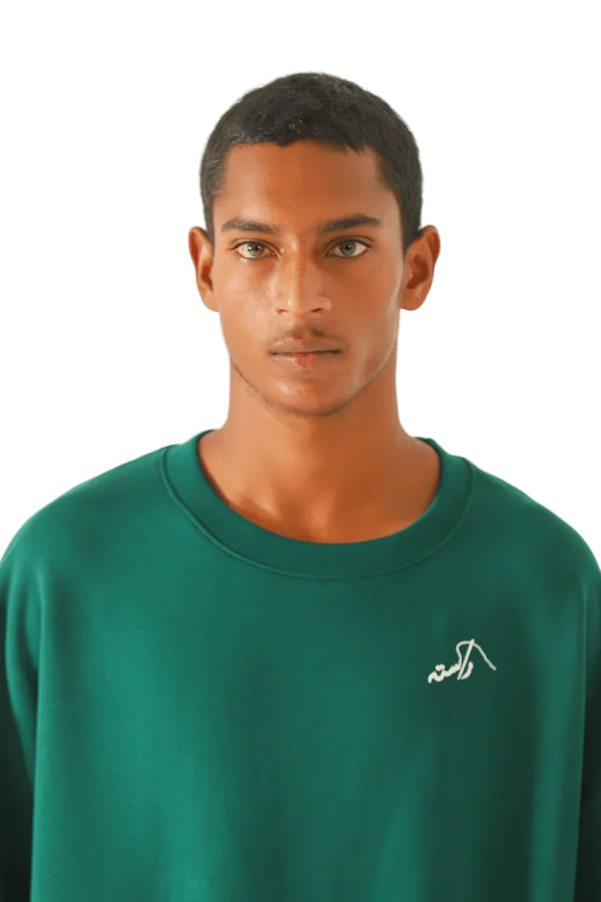 moss green made in pak sweatshirt (v1)