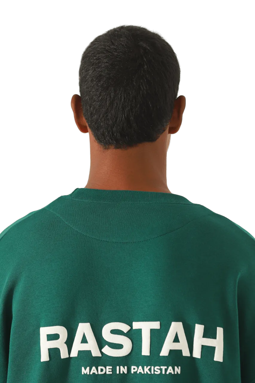 moss green made in pak sweatshirt (v1)