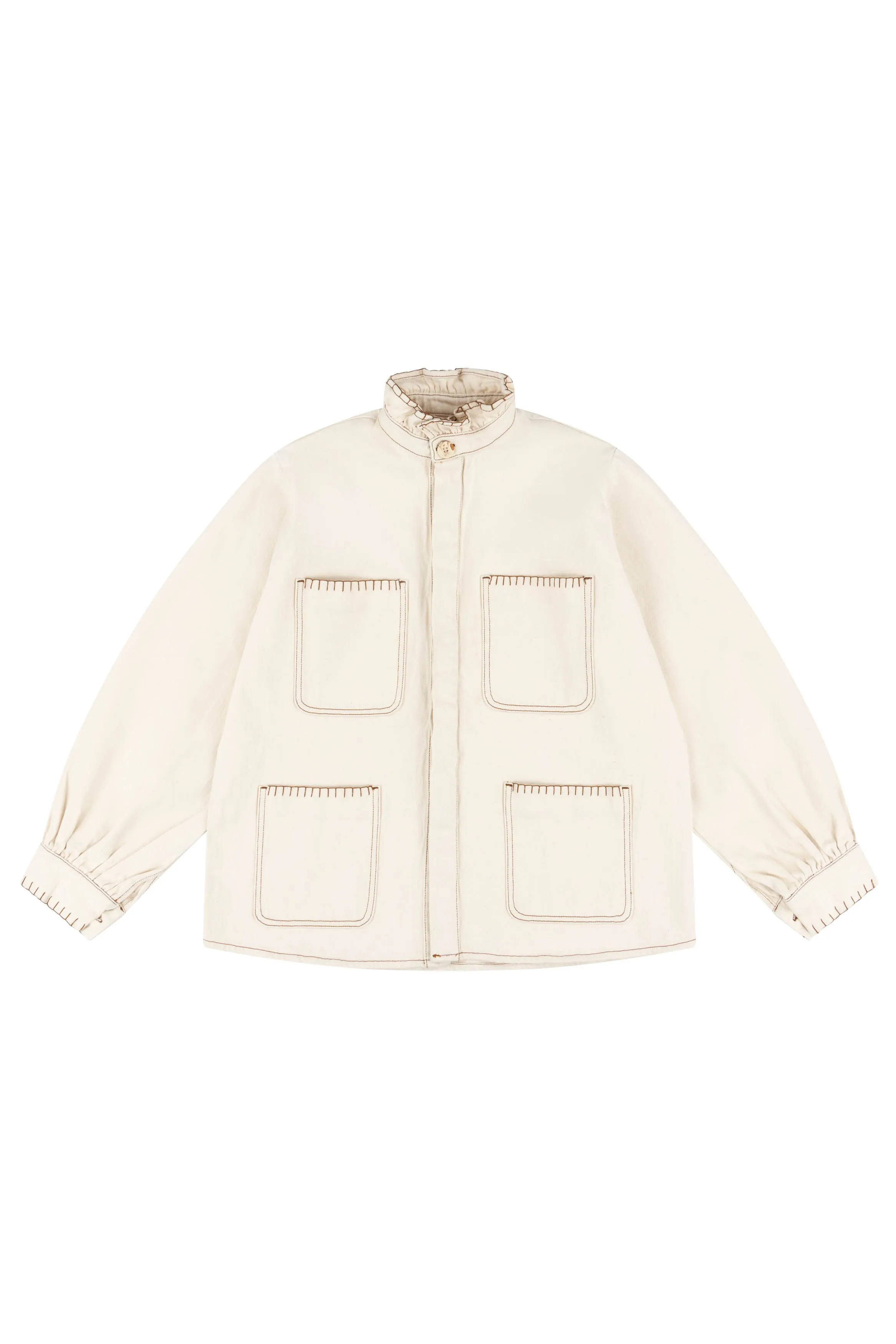 Pablo Jacket in Ecru Denim