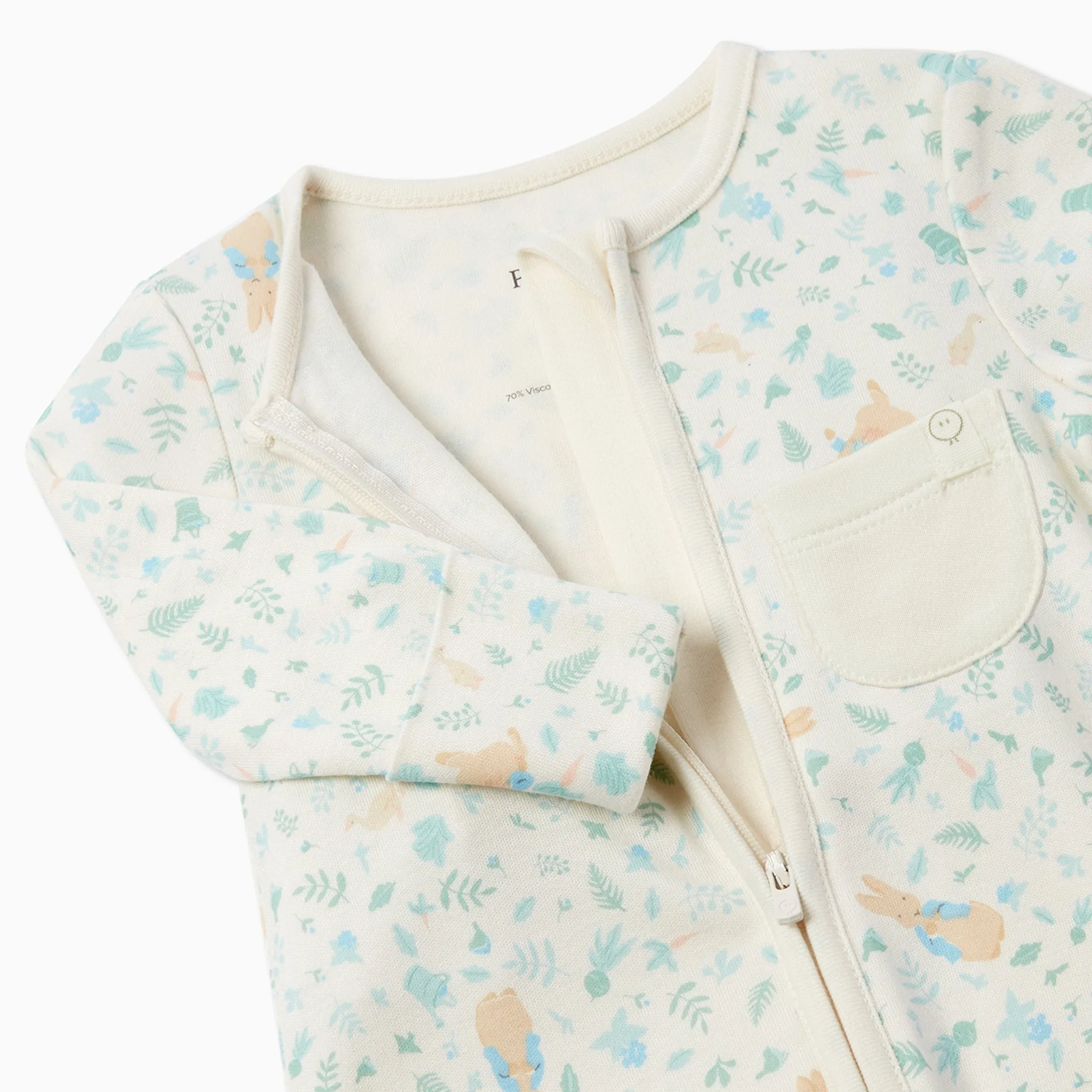 Peter Rabbit Clever Zip Romper