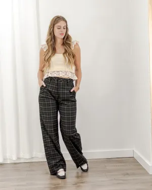 Plaid Eco Trousers