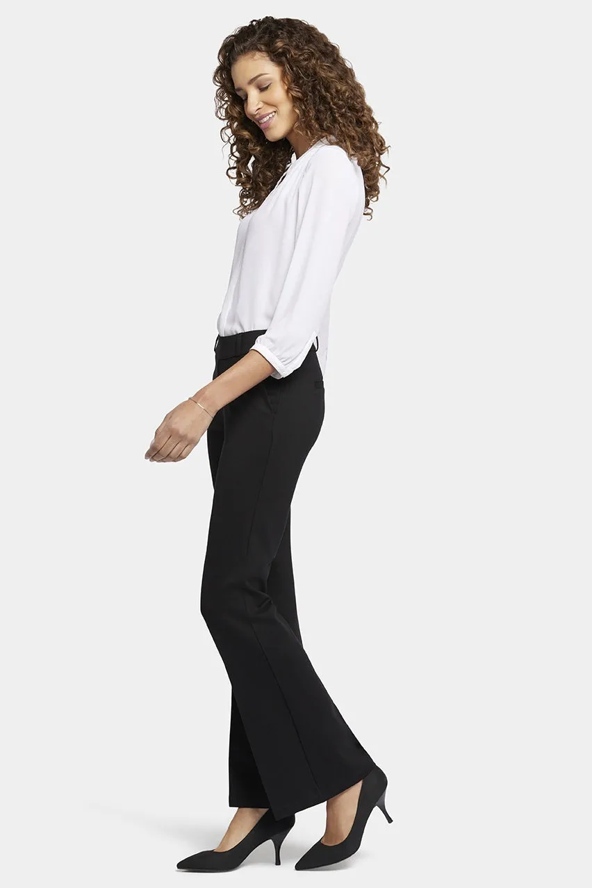 Pull-On Flared Trouser Pants Sculpt-Her™ Collection | Black