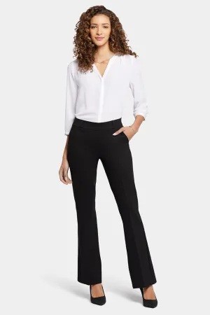 Pull-On Flared Trouser Pants Sculpt-Her™ Collection | Black