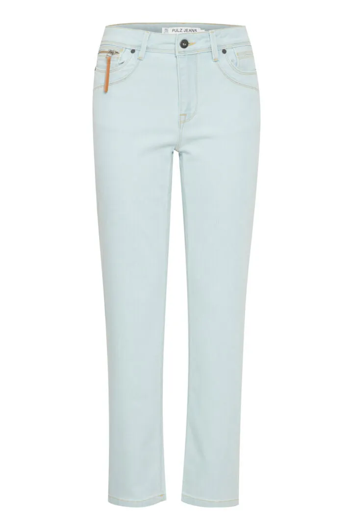 Pulz Karolina High Waist Straight Leg Jeans