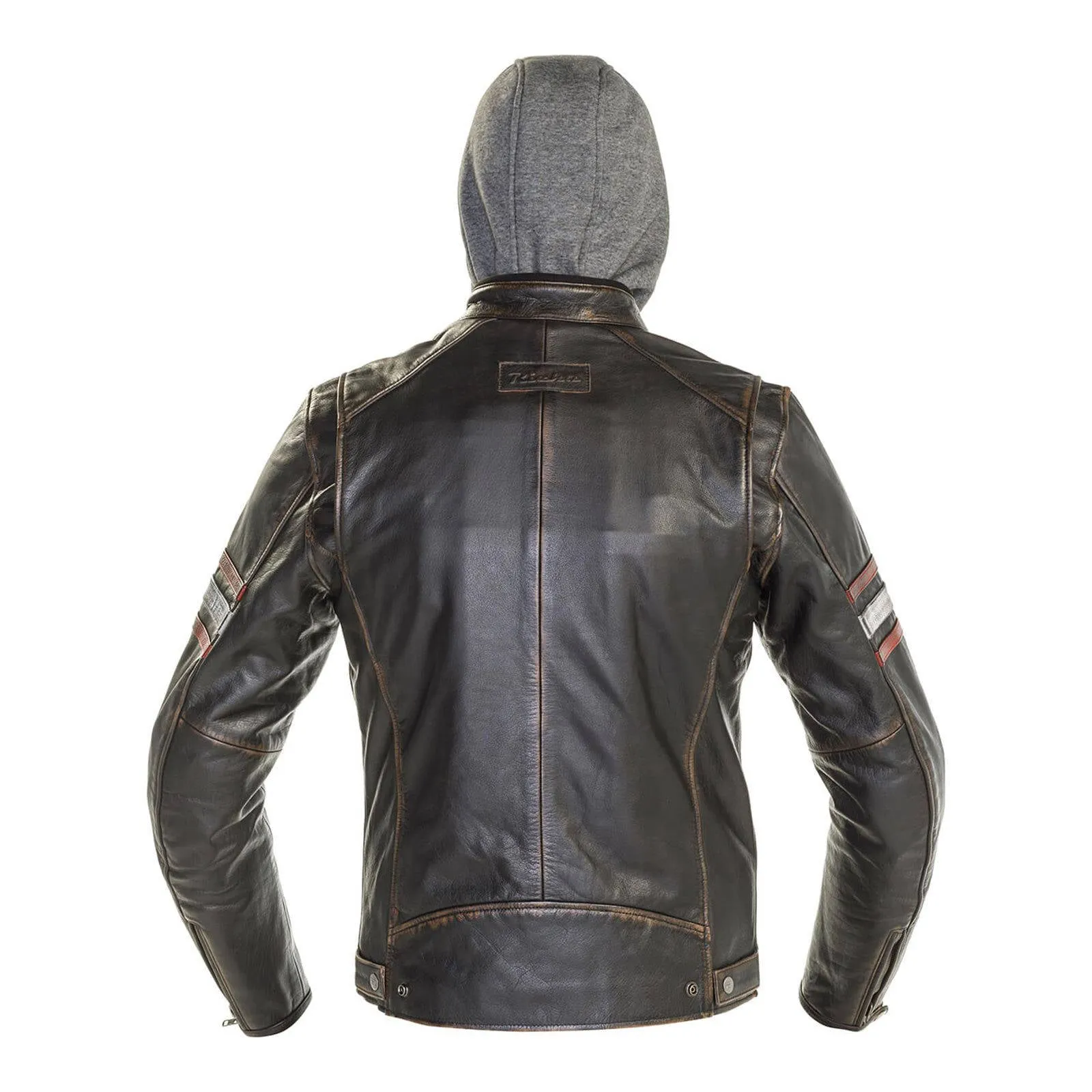 RICHA TOULON 2 LEATHER JACKET - BLACK / RED