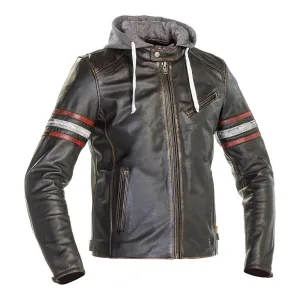 RICHA TOULON 2 LEATHER JACKET - BLACK / RED