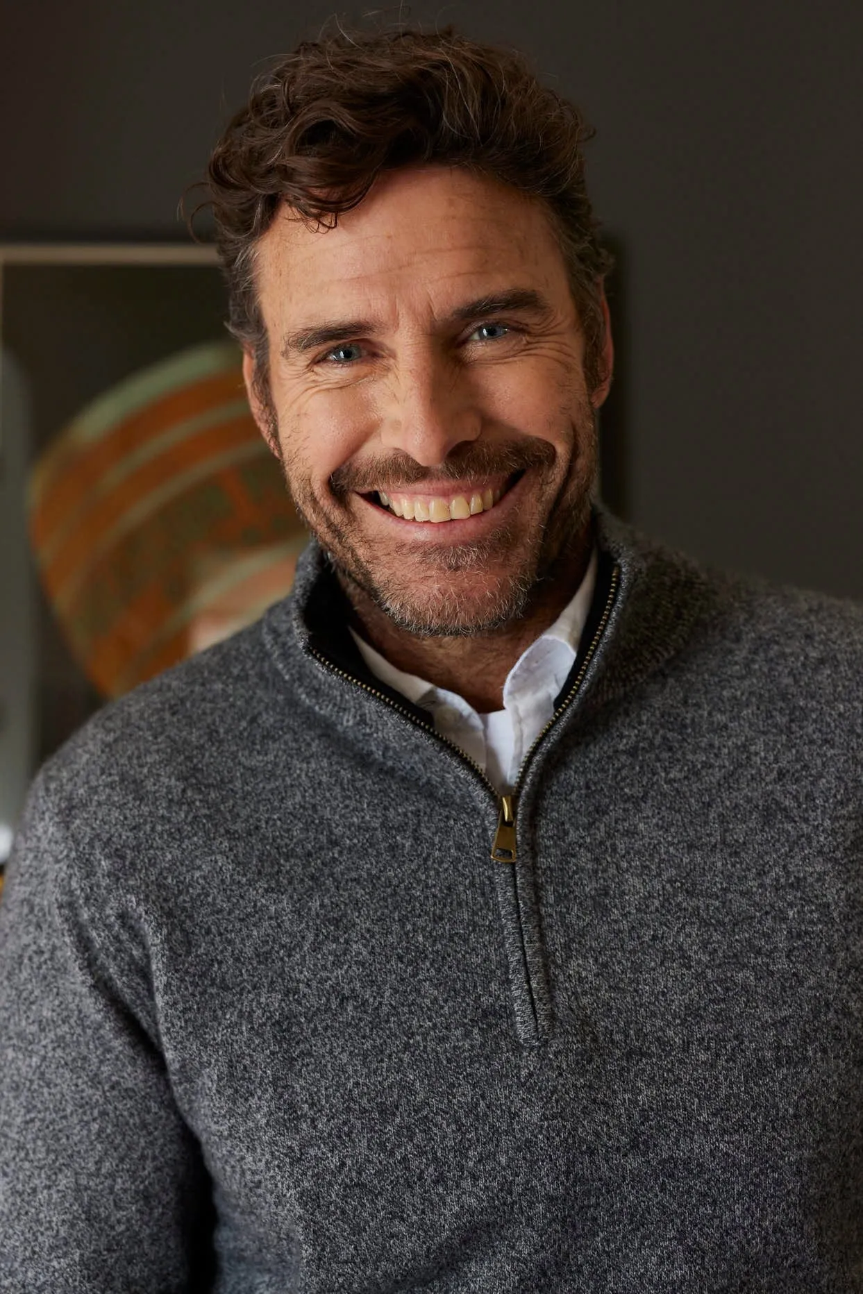 Ricky Cashmere Sweater in Mottled