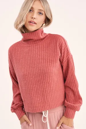 Ruby Sweater- Rose