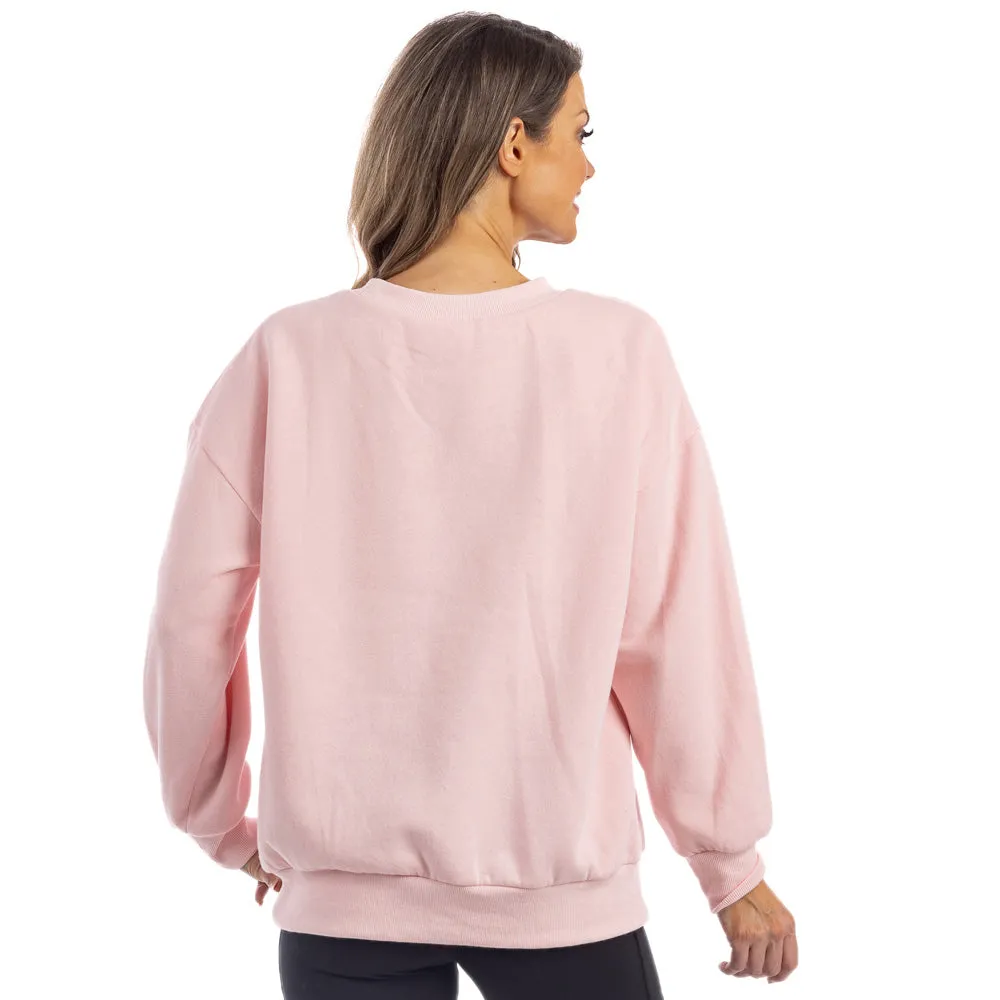 Santa Happy Face Crewneck Wholesale Sweatshirt