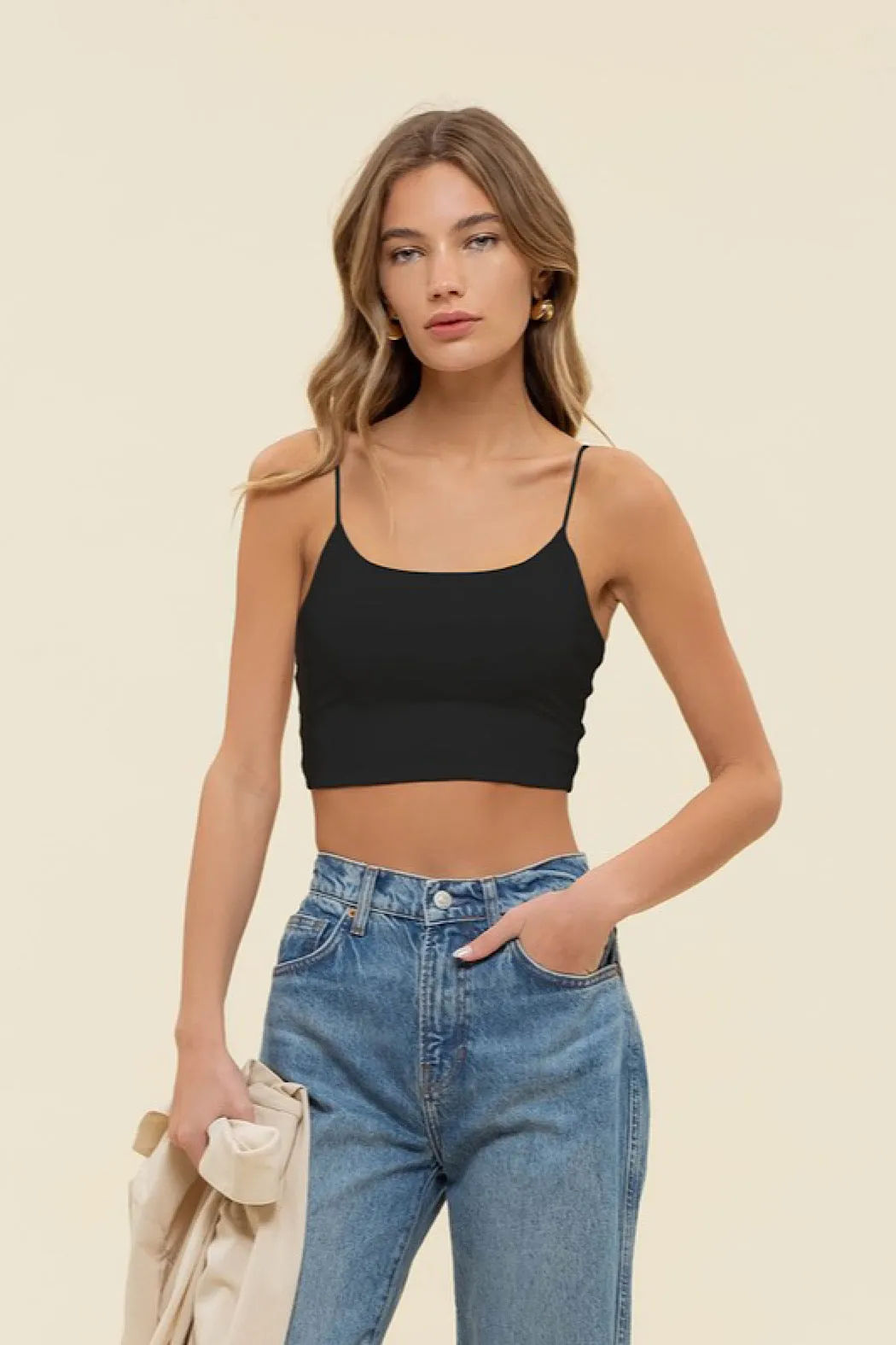 Seamless Spaghetti Strap Cami