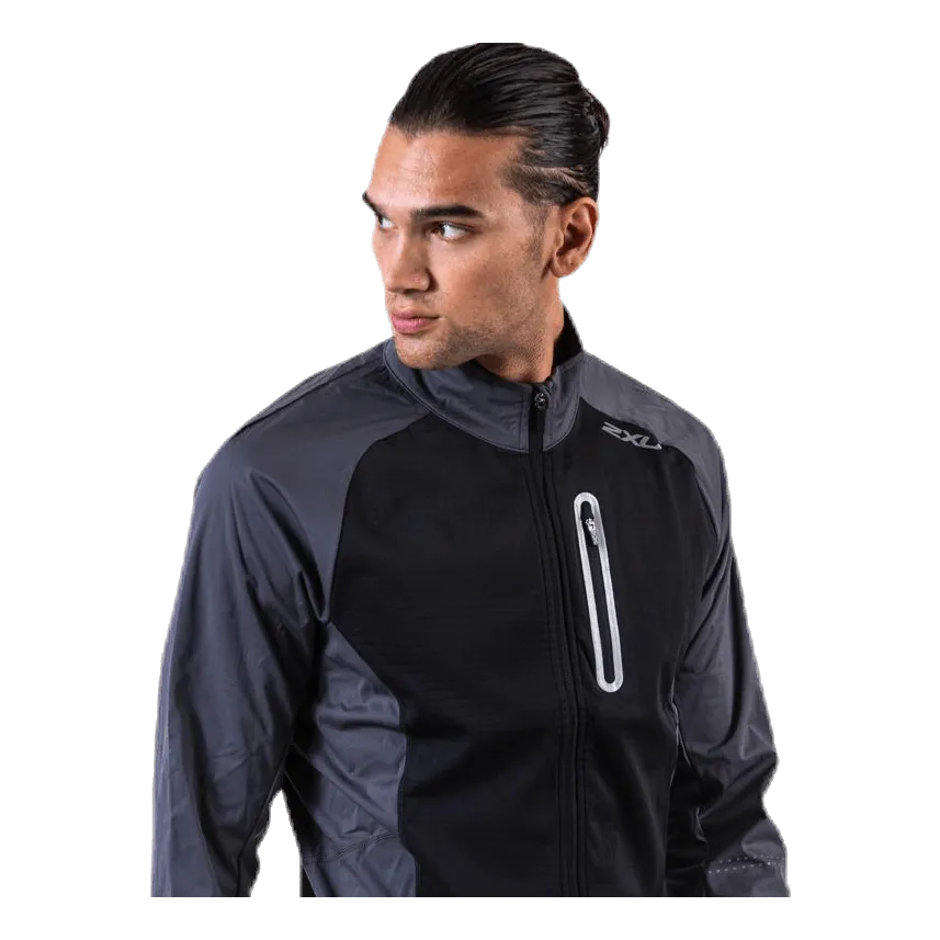 Wind Defence Membrane Jckt Black/Grey