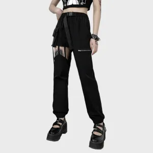 WLS Function Hollow Hole Cargo Pants