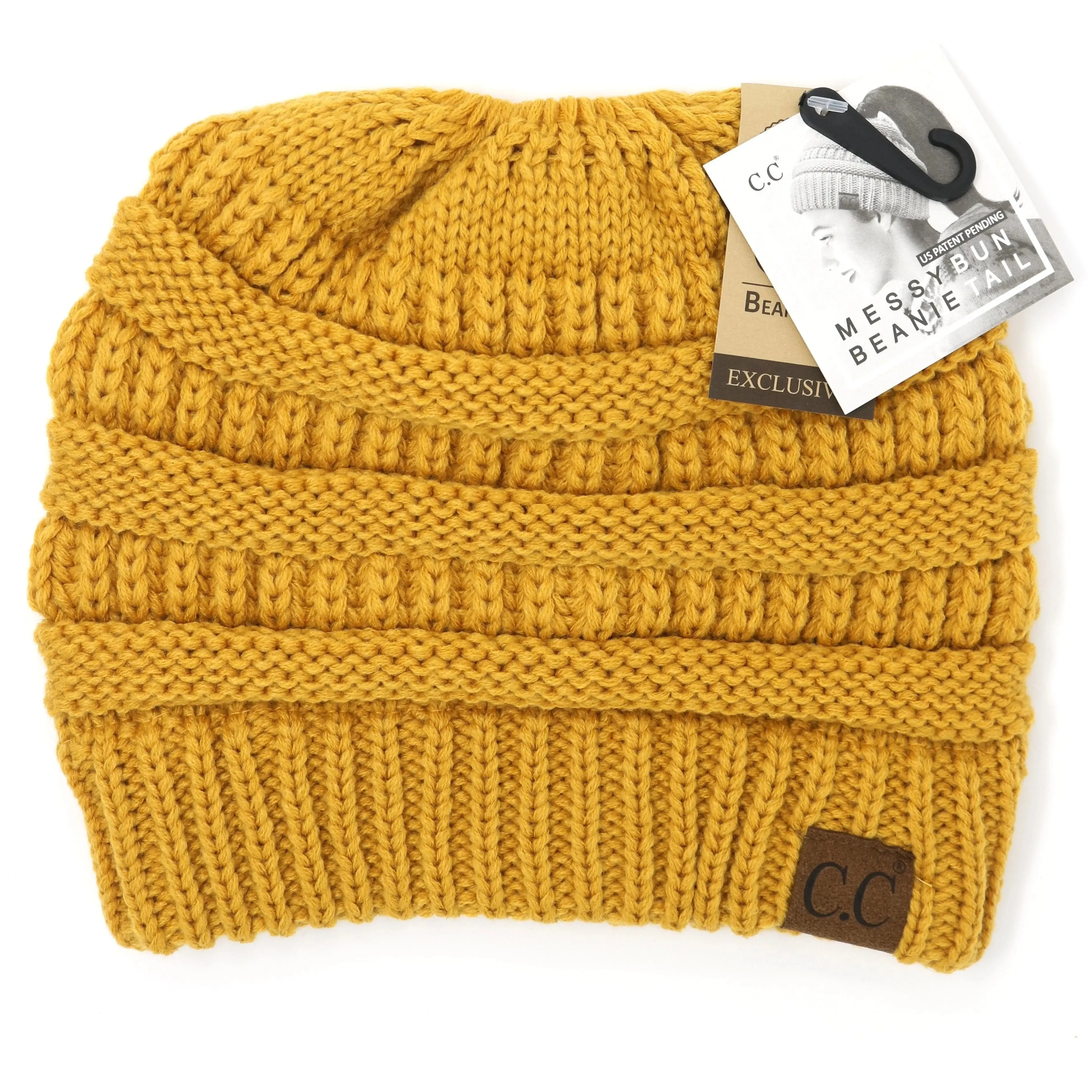 Women’s Beanie Tail CC Beanie – The Original Messy Bun Beanie
