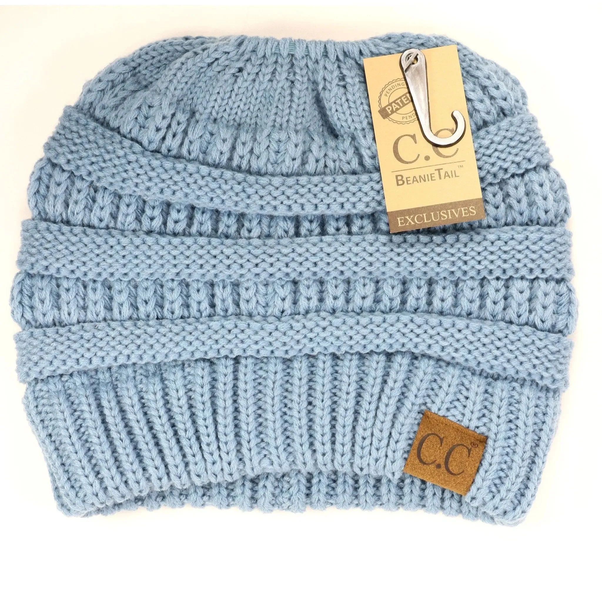 Women’s Beanie Tail CC Beanie – The Original Messy Bun Beanie