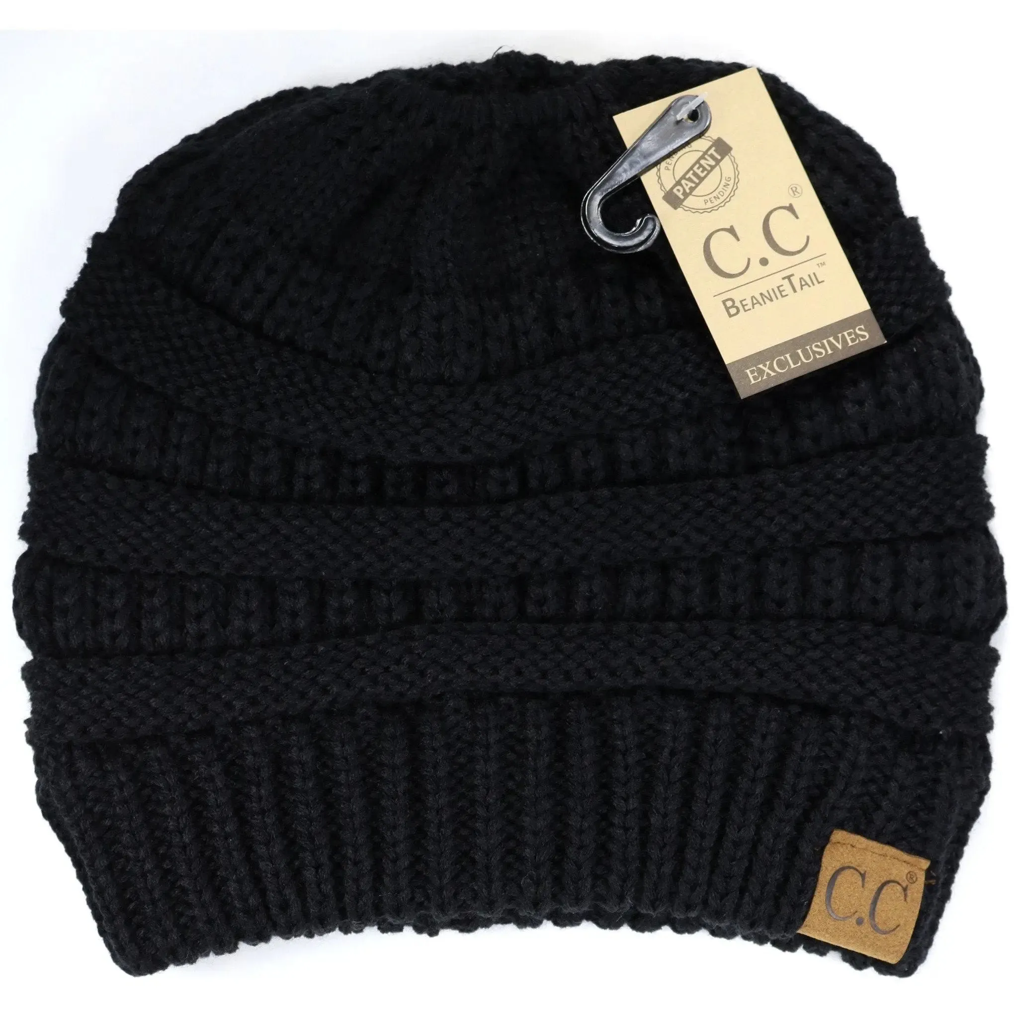 Women’s Beanie Tail CC Beanie – The Original Messy Bun Beanie