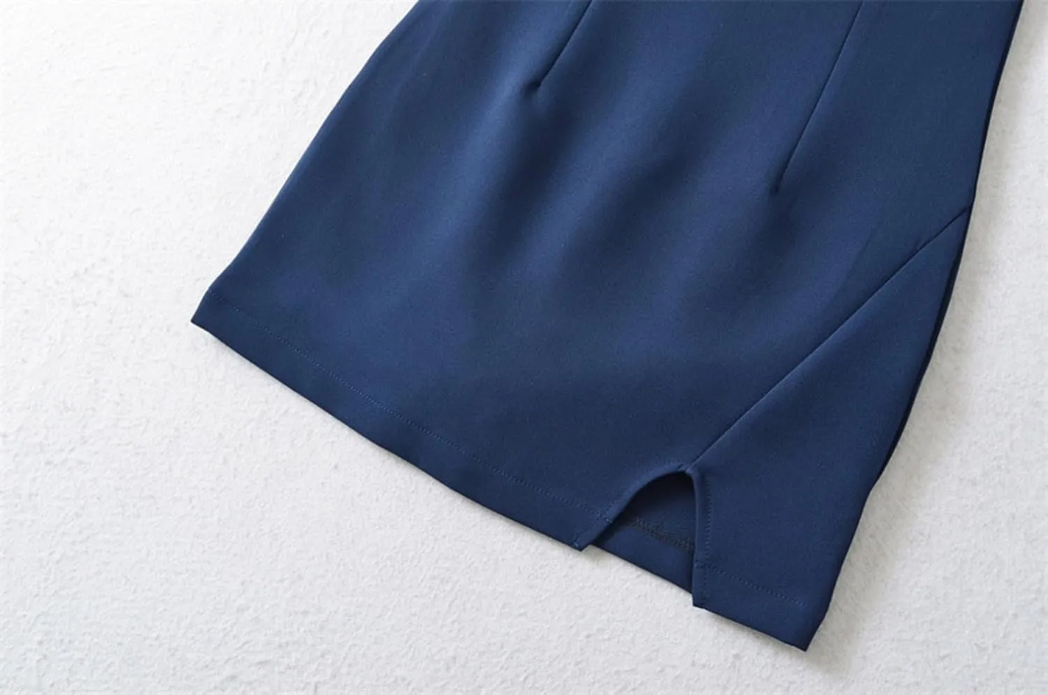 Women's Solid Bodycon Skirt - Sexy Streetwear Pencil Skirt with Medium Stretch, Summer Mini Skirt