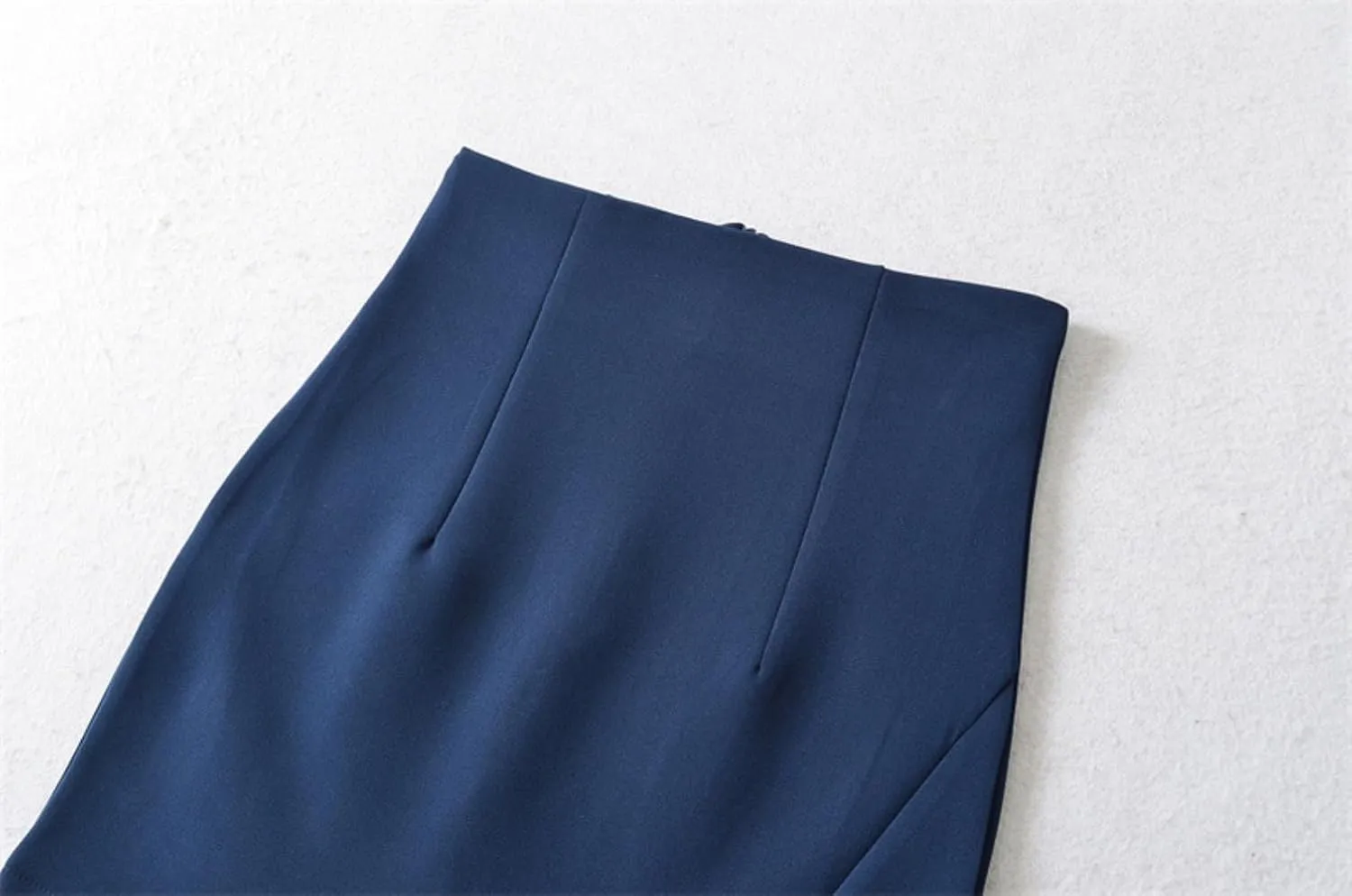 Women's Solid Bodycon Skirt - Sexy Streetwear Pencil Skirt with Medium Stretch, Summer Mini Skirt