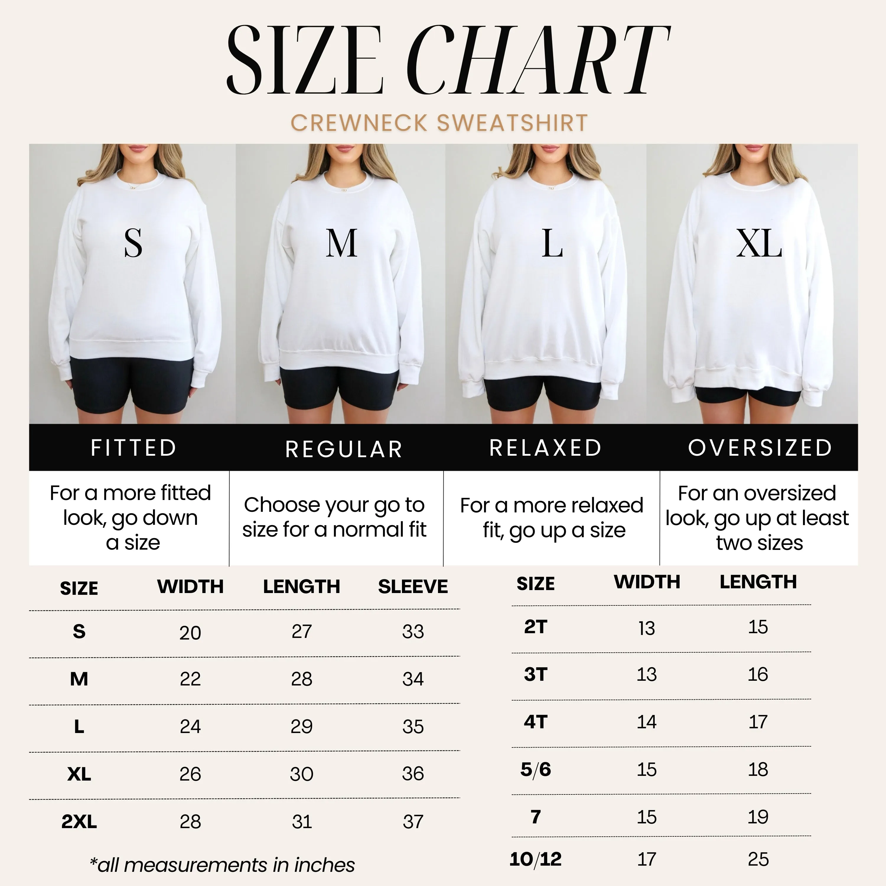 You're so loved! Mommy & Me Sweatshirts -White Crewneck Letter Graphic, Oversized